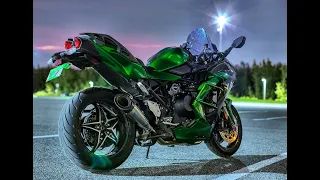 KAWASAKI Ninja H2SX SE with VANDEMON H2R Exhaust FLYBY