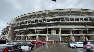 Bryant-Denny Stadium renovation progress, May 2020