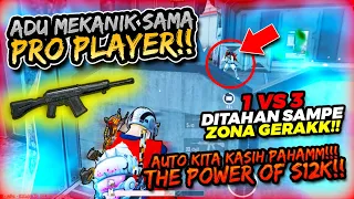 DIKROYOK 1 VS 3 SAMA PLAYER JAGO!? ADU STRATEGI SAMPE MUSUHNYA PANIKK!!  | PUBG MOBILE