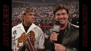 Jimmy Snuka gets a 3-Minute Warning | WWE RAW (2002)