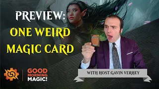 Ya Basic! A Weird New PREVIEW CARD From Brothers' War Commander! | Magic: The Gathering MTG Boosters