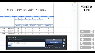 Creating Stunning Stats Visuals with SPX and Data from Google Sheets