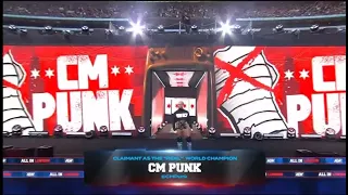 CM Punk Entrance ALL IN LONDON