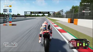 MotoGP 21 PC Gameplay - Marc Marquez Catalunya Circuit