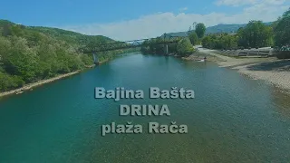 Bajina Basta, plaža Rača (FPV Drone Flywoo Explorer LR4)