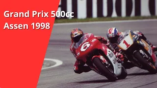 Gran premio di Assen del 1998 della classe 500 del motomondiale, una gara che ha fatto storia.