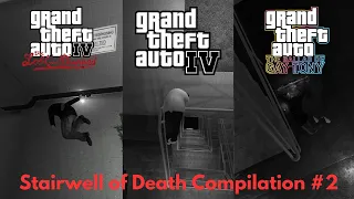 GTA IV: The Complete Edition - Stairwell of Death Compilation #2