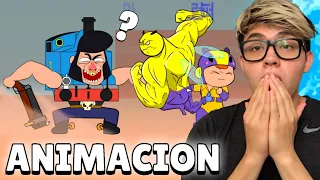 REACCIONANDO A LAS MEJORES ANIMACIONES DE BRAWL STARS 😱 | SHOWDOWN OF CHAOS