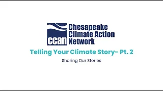 Sharing Our Climate Stories