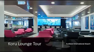 Auckland International Airport Koru Lounge Tour