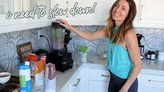 Changing Daily Habits to Find Inner Calm | Making Homemade Cashew Milk + Butter | Kendra Atkins