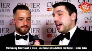 Olivier Awards 2016 with MasterCard - winners' reactions