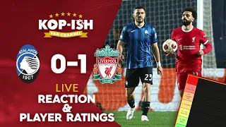 POOR REDS CRASH OUT OF UEL | ATALANTA 0-1 LIVERPOOL (3-1) | LIVE MATCH REACTION & PLAYER RATINGS