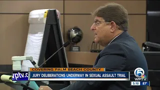 Jury deliberations underway in sexual assault trial