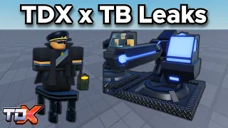 TDX x TB New Leaks #36 (TB Railgunner Skin, Commander Tower, New Theme) - Tower Defense X Roblox