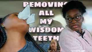 GETTING ALL MY WISDOM TEETH REMOVED ft. footage from waking up {My First Surgery}| Danielle Michelle