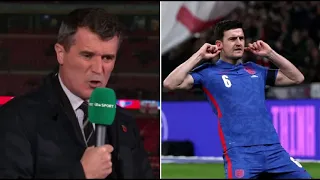 REACTION TO ROY KEANE SLATING HARRY MAGUIRE FOR CELEBRATION VS ALBANIA