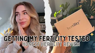 Getting my Fertility + Hormones Tested | Hertility Review