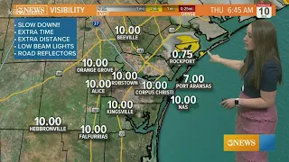 Thursday Forecast: Patchy fog early, still mild with more cloud coverage this afternoon