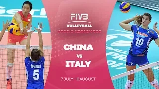 China v Italy highlights - FIVB World Grand Prix