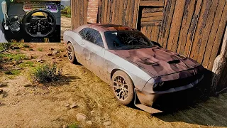 Rebuilding Dodge  Challenger SRT Hellcat | Forza Horizon 5 | Logitech G923 + Shifter Gameplay