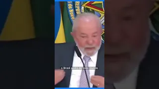 Lula diz que não quer se meter no conflito da Ucrânia: "Minha guerra é aqui contra a fome"