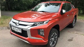 Взял брутальный L200, навалил полный кузов и втопил - обороты огонь: Mitsubishi рулит!