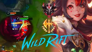 Wild rift gwen vs Vladimir baron lane season 10  grandmaster rank