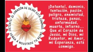 Insignia DETENTE  del sagrado corazón de Jesús