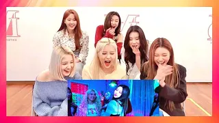 MOMOLAND's reaction to Wrap Me in Plastic MV with Chromance 😱😍😅😳😆😜