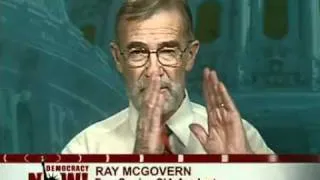 Peace Activist and Ex-CIA Analyst Ray McGovern Beaten, Arrested for Silent Protest at Clinton Speech