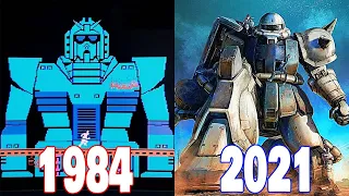 Evolution of Giant Robots Games (1984-2021 )