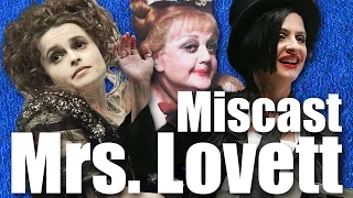 Miscast Mrs. Lovett – Lansbury vs. Bonham Carter vs. LuPone