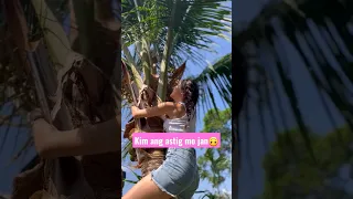 Kim Chiu umakyat ng coconut tree?!🙃