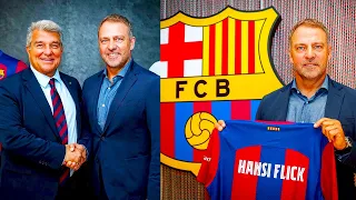 How HANSI FLICK already IMPRESSED BARCELONA in the first day at the club! Football News