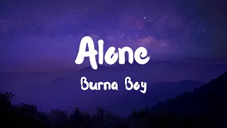 Burna Boy - Alone | From "Black Panther: Wakanda Forever (Lyrics)
