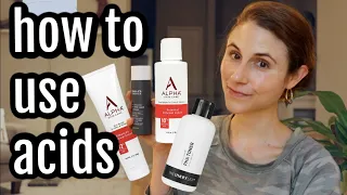 How to use acids for your skin type| Dr Dray