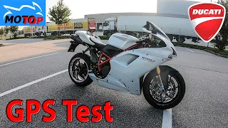 Ducati 1198 S - GPS Test - ACCELERATION / ROLL ON / TOPSPEED