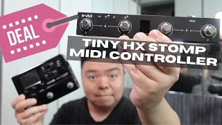 A Budget WIRELESS MIDI Controller for Your Line 6 HX Stomp (M-VAVE Chocolate)