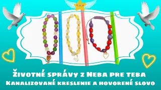 Životné správy z Neba pre teba 📣👼 Kanalizované kreslenie a hovorené slovo 💝🍀🌞🌱