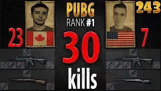 PUBG Rank 1 - Shroud & chad 30 kills [NA] DUO FPP - PLAYERUNKNOWN'S BATTLEGROUNDS