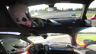 McLaren Senna vs. Ferrari 488 Pista // Track comparison @ Nürburgring GP Sprint