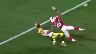 Packers Randall Cobb Makes Crazy 1-Handed Catch That Gets Called Back vs Cardinals