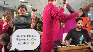 Asi Chu Pryuchmut ||Kashmiri Pandit Wedding at Jammu|| Singer Moin Khan 8493901301 #trending