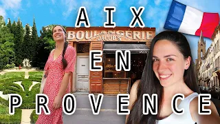 AIX-EN-PROVENCE TRAVEL VLOG 🇫🇷 exploring the south of france