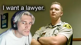 Cop Realized He Is Going To Jail For Being A P*do | xQc Reacts