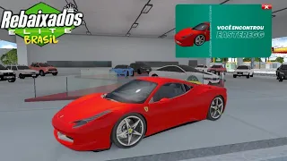 ACHEI O EASTER EGG DE UMA FERRARI 458 DO RENATO GARCIA NO REBAIXADOS ELITE BRASIL