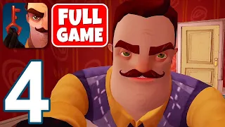 Hello Neighbor Nicky's Diaries - Gameplay Walkthrough Part 4 - Full Game & Ending (iOS, Android)