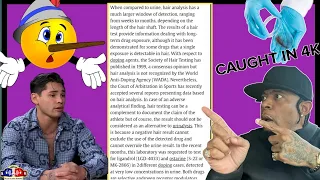BREAKING 🥊 NEWS: "BUSTED" HAIR FOLLICLE COMPANY SAYS RYAN GARCIA TEST DONT OVER RIDE URINE WADA TEST