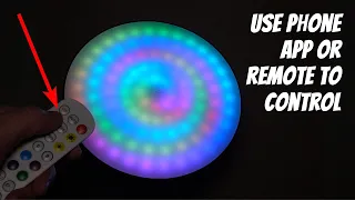 Smart RGB Floor Lamp Review -  Double Side Lighting Led Floor Lamp with WiFi APP Control